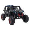 Elektrická čtyřkolka Buggy UTV-MX 2000N 2x12V/7Ah 4x75W Černá