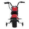 Motorcycle Chopper Warrior vehicle Red