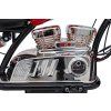 Motorcycle Chopper Warrior vehicle Red