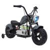 Motorcycle Chopper Warrior vehicle Grey