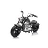 Motorcycle Chopper Warrior vehicle Grey