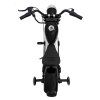 Motorcycle Chopper Warrior vehicle Black