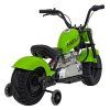 Motorcycle Chopper Warrior vehicle Green