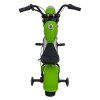 Motorcycle Chopper Warrior vehicle Green