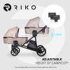 Kočárek Riko Musso 01 Taupe