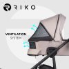 Kočárek Riko Musso 01 Taupe Hluboká korba - Horní