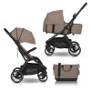 Kočárek EasyGo Zoya 2v1  z torbą Golden Beige