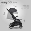 Kočárek EasyGo Zoya 2v1  z torbą Cloudy Gray