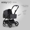 Kočárek EasyGo Zoya 2v1  z torbą Cloudy Gray