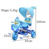 Tricycle Duck blue