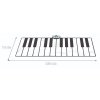 Large Super Keyboard Music Mat