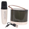 Karaoke Microphone + Illuminated Speaker Set