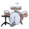 Colourful Drum Set + Chair