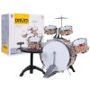 Colourful Drum Set + Chair
