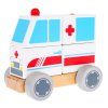 Wooden Car Ambulance