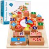Wooden Clock For Learning