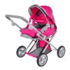 2-in-1 Pink Stroller