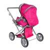2-in-1 Pink Stroller