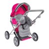 2-in-1 Pink Stroller