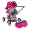 2-in-1 Pink Stroller