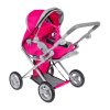 2-in-1 Pink Stroller