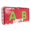 Sensory Mat Puzzle Different Shapes Alphabet
