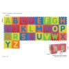 Sensory Mat Puzzle Different Shapes Alphabet