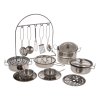Set of Metal Pots + Accessories 23pcs.