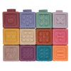 Set of Sensory Cubes Numbers 12 pieces.