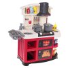 Kitchen Kitchenette with Sound and Water Function 52 pieces. Red