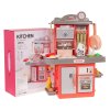 Kitchen Kitchenette with Sound Function 28 pcs. Pink