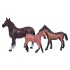 Set of Horse Figurines for Play