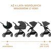 Kinderkraft Yoxi 2v1 Moonlight Grey (Barva Šedá)