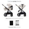 Kinderkraft NEA 2 MIDNIGHT BLACK (Barva Černá)