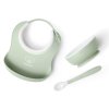 Baby Bjorn zestaw do karmienia 3 szt Powder Green