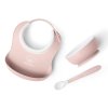 Baby Bjorn zestaw do karmienia 3 szt | Powder Pink