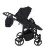 Kočárek pro dvojčata Junama DUO 78cm – Černá