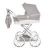 Kočárek pro panenky Junama Lulla Mini – Šedá
