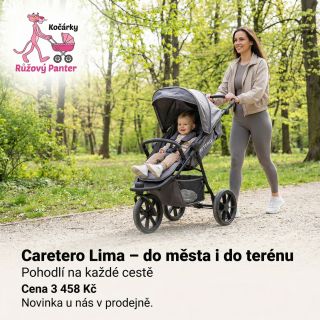 🌸 Jaro volá ven. A my jsme připraveni. 🌸 Caretero Lima je sportovní kočárek pro rodiče, kteří chtějí pohodlí pro dítě a...