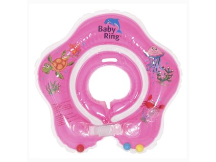 BabyPoint Baby Ring 3-36měsíců Růžová