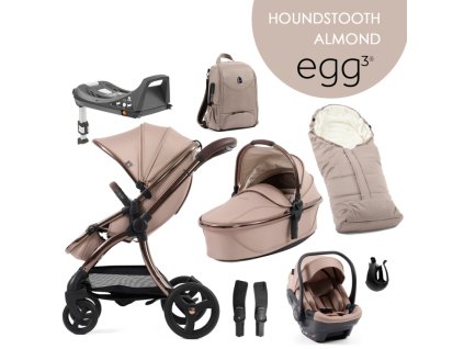 BabyStyle Egg3 set 8 v 1 Houndstooth Almond 2024 Special Edition