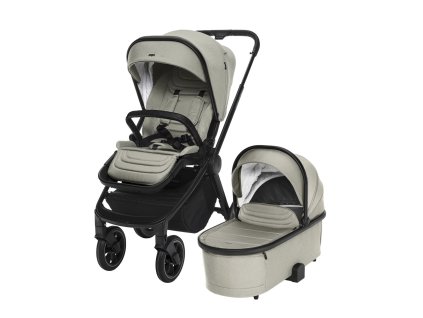 Zopa Set Move Cross 3 + hluboká korba Move XL 3 + adaptéry, Boss Grey