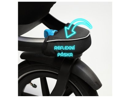 Kidiloo Ochrana krytu předního kola Thule Glide Černá