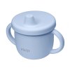 Mimijo Silikonový hrnek 3v1 Modrý