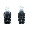 Fillikid Autosedačka Luca 360° black-grey