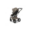 Moon Kombinovaný Kočárek Piu Set Kombi Balck Matt Anthra