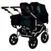 EasyWalker Sourozenecký Kočárek Duo Plus + korbičky Silver