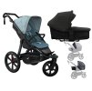 Tfk set PRO frame 2024 + carrycot + seat 2026 + příslušenství Anthracit/Blue