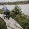 Tfk set PRO frame 2024+carrycot+seat 2026 Anthracit/Black+Nuna Pipa Next a adaptéry