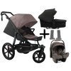 52270 proa stroller brown set